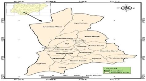 Map of Anambra State | Download Scientific Diagram