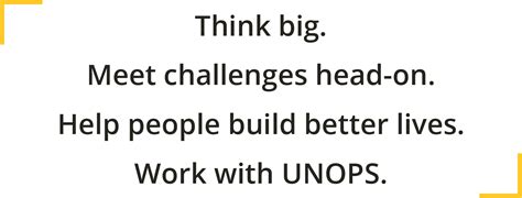 UNOPS Jobs | What we offer