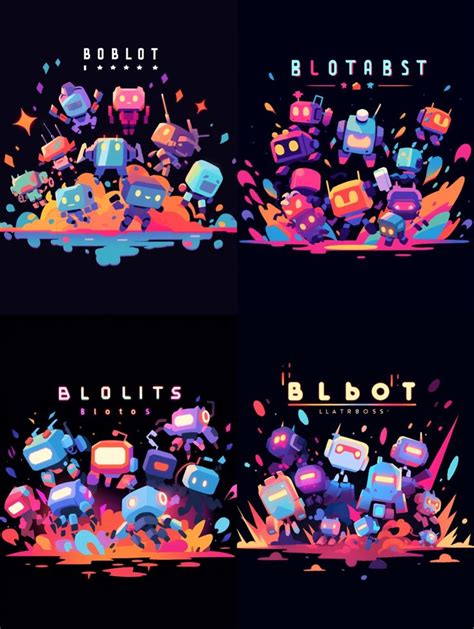 mini bots attack, flat design in 2024 | Beautiful drawings ...