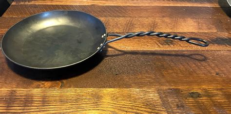 Forged Carbon Steel Skillet/frying Pan. - Etsy