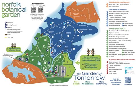 Garden Map – Norfolk Botanical Garden