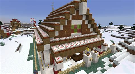 Gingerbread house Minecraft Map