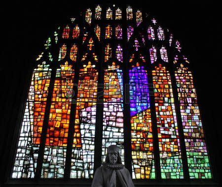 stained glass window: Stained glass in Manchester Cathedral | Stained ...