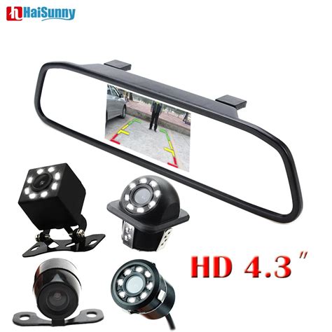 HaiSunny New 2 in 1 Car LED Night Vision Rear View Backup Camera With ...