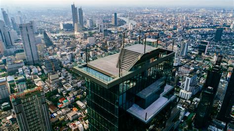 The tallest observation deck Mahanakhon SkyWalk opens in Bangkok