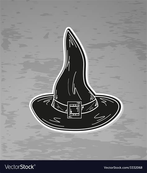 Witch hat Royalty Free Vector Image - VectorStock