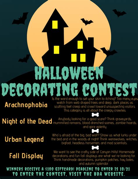 Halloween Decorating Contest – Cottonwood