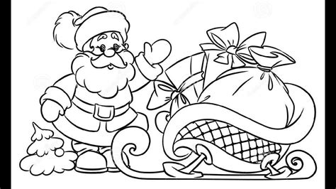 How to Draw Santa Claus Christmas Gifts illustration - YouTube