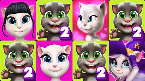 My Talking Tom VS My Talking Angela Gameplay | Great Makeover For Kids