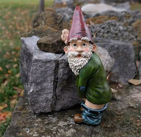 Pin on Funny garden gnomes