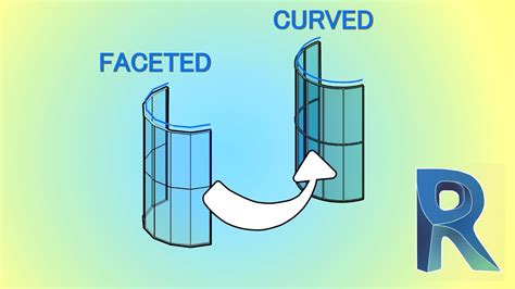 Revit Hack! Curved Curtain Wall Glazing and Mullion - YouTube