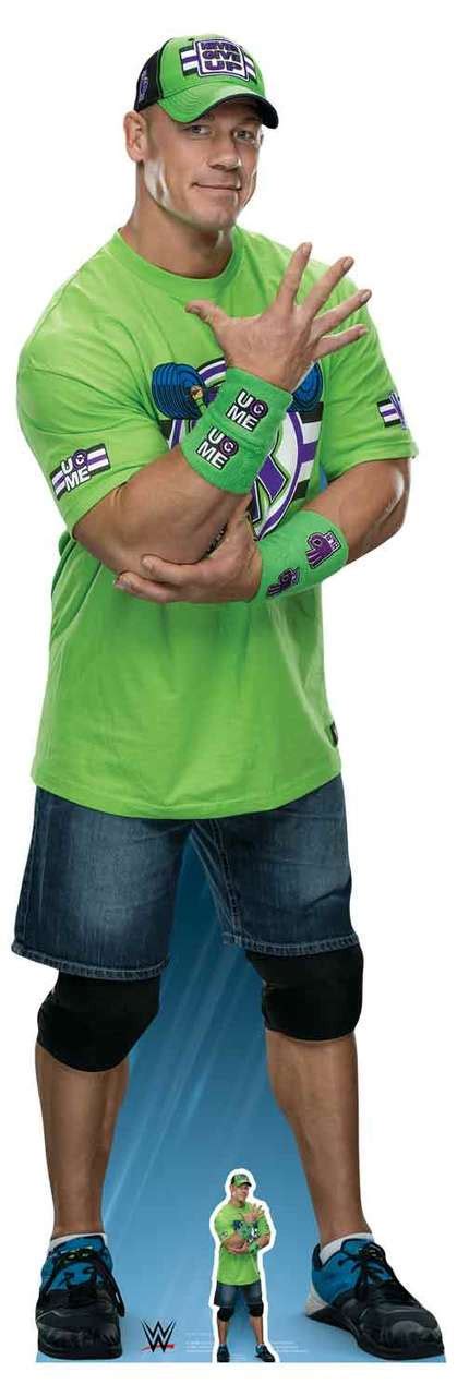 John Cena 'You Can't See Me' Hand WWE Lifesize Cardboard Cutout / Standup