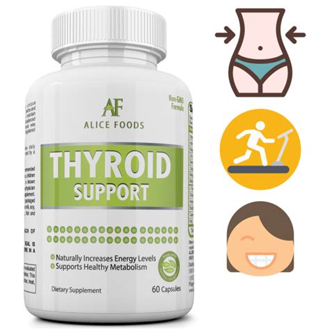 Thyroid Support Supplement with Iodine 30 Days Supply – Alice Foods