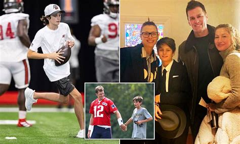 Tom Brady says he relishes seeing his oldest son Jack, 15, playing ...