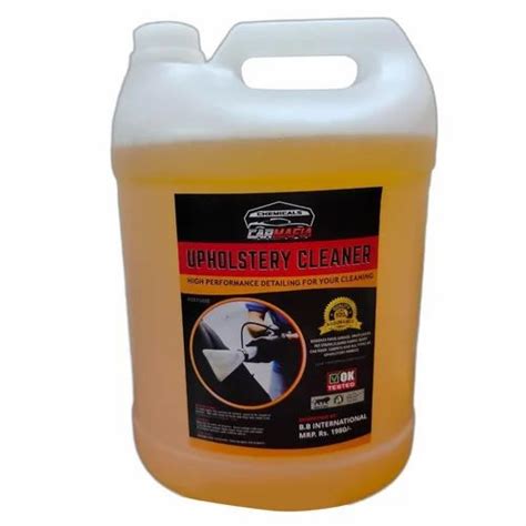 Car Upholstery Cleaner, Packaging Size: 5 L at Rs 1980 in Noida | ID ...