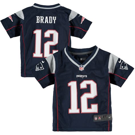 Tom Brady New England Patriots Nike Toddler Game Jersey - Navy