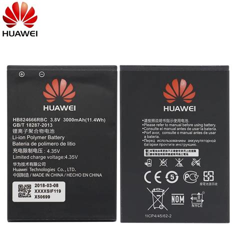 Hua Wei Original Replacement Battery HB824666RBC For Huawei WIFI Router E5577 EBS 937 1500mAh-in ...