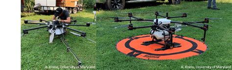 Evaluating Efficacy of Aerial Spray Applications Using Drones – Maryland Agronomy News