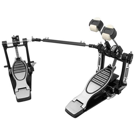 Double Bass Drum Pedal Heavy Duty Twin Chain Dual Sided Beater DP Drums DP6A