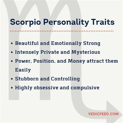 Scorpio Traits – Characteristics Of Vrishchik Rashi-tuvi365