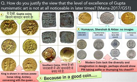 [Model Ans] Mains 2017: Gupta coins numismatic art better than others ...