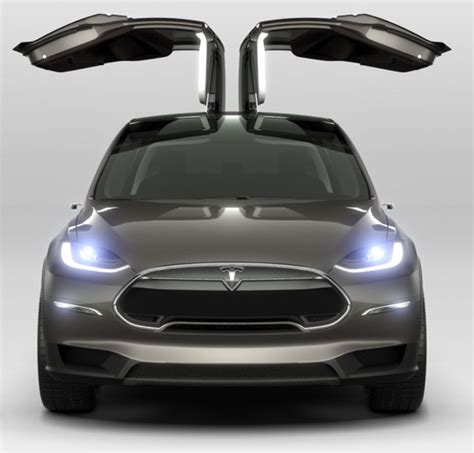 Rare Glimpse of Tesla Model X Falcon Doors Caught in Action