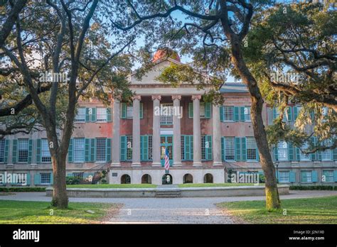 Main Campus of Charleston College, Charleston, South Carolina, USA ...