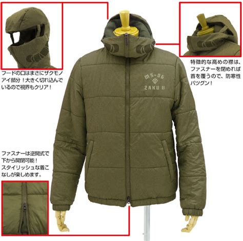 GUNDAM GUY: COSPA: Red Zaku Char Aznable Hood Jacket / Zaku Hood Jacket MOSS