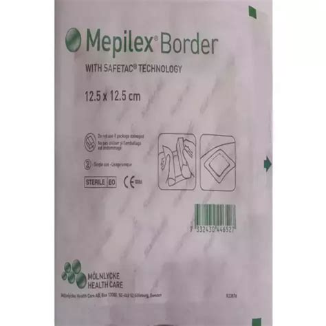 Mepilex Border Dressing (12.5 cm x 12.5 cm): Uses, Price, Dosage, Side Effects, Substitute, Buy ...