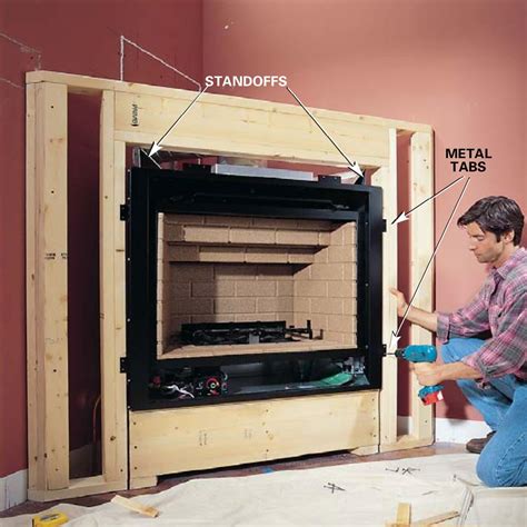 How to Install a Gas Fireplace: DIY Built In Gas Fireplace