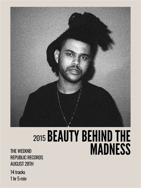 beauty behind the madness the weeknd