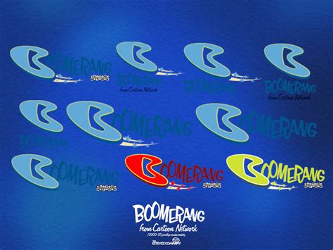 Boomerang (2000-15) print logo remakes by TheEstevezCompany on DeviantArt