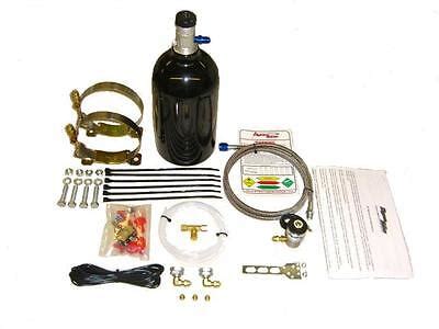 Nitrous Oxide EFI Motorcycle Kit 2.5LB Bottle drag bike nitrous kit zx ...