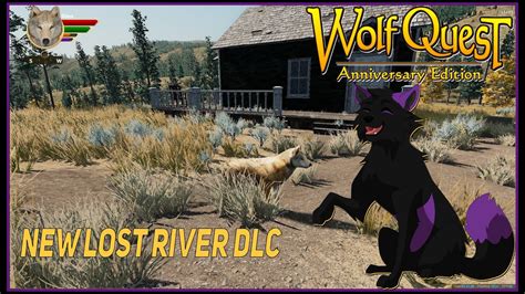 "Wolfquest 3 Anniversary Edition Exploring Lost River DLC" - YouTube