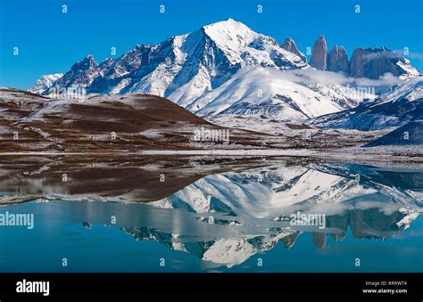 Torres del paine national park winter hi-res stock photography and ...