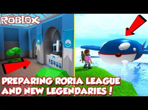 PREPARING FOR THE RORIA LEAGUE AND NEW LEGENDARY POKEMON IN Roblox Pokemon Brick Bronze! - YouTube