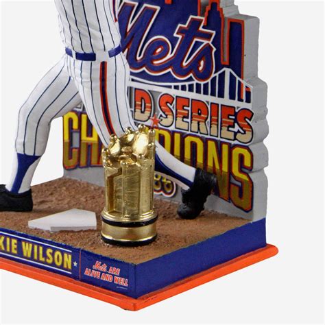 Mookie Wilson New York Mets 1986 World Series Champions Bobblehead ...