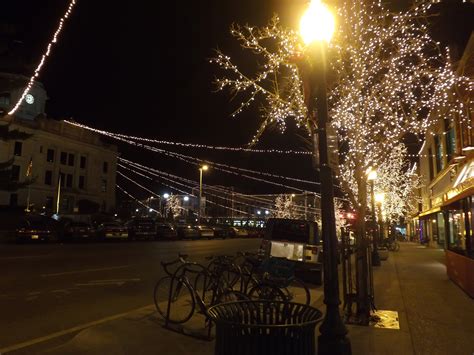 Holiday Lights Bloomington Free Stock Photo - Public Domain Pictures