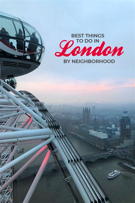 Best London Attractions By Neighborhood, Including Walking Maps