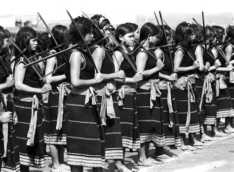 Vietnam War 1966 - Pleiku Highland Girls | South Vietnamese … | Flickr