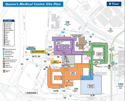 Qmc Nottingham Campus Map