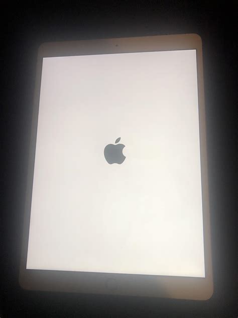 Help! iPad stuck on Apple logo, but flashes off and back on to it after ...