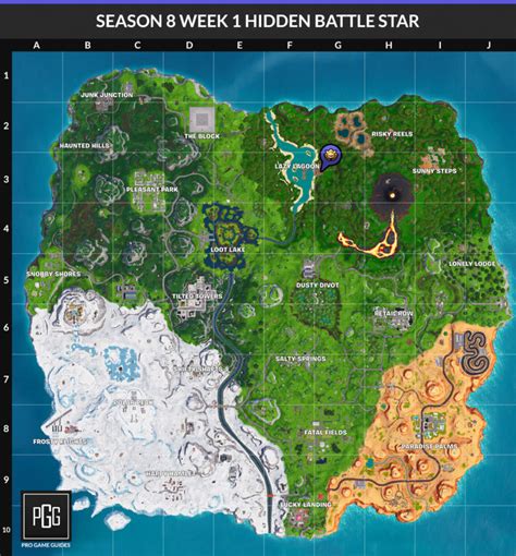 Fortnite Season 8 Week 1 Challenges List, Cheat Sheet, Locations ...