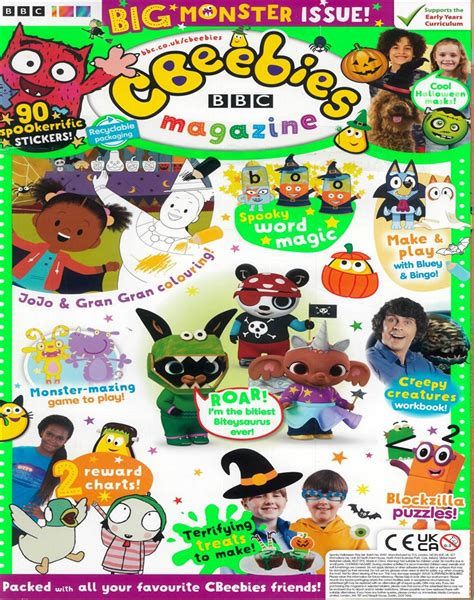 Cbeebies Magazine Halloween