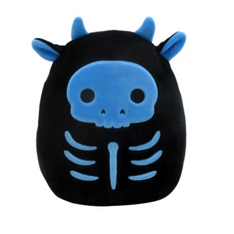 Squishmallows Blue Skeleton Cow Halloween Plush, 1 ct - King Soopers