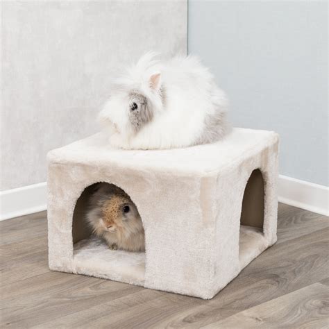 Plush Cuddly Cave for Rabbits and Guinea Pigs - Pet Care By Post