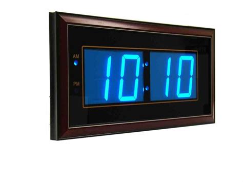 Digital Led Wall Clocks Battery Operated - Decor Ideas