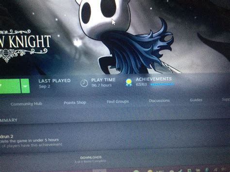 All Achievements In Under 100 Hrs. :D : r/HollowKnight