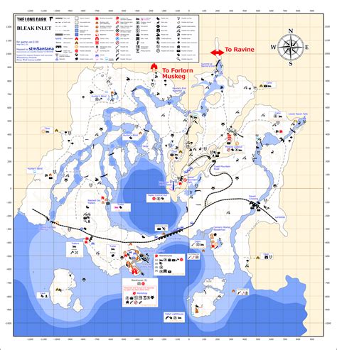 The Long Dark Detailed Region Maps Continued - Wilkinson Traves