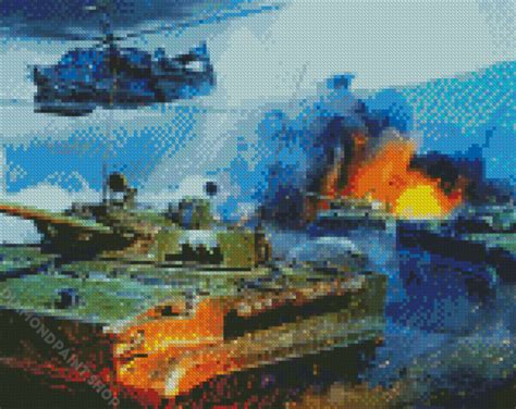 War Thunder Tanks - Diamond Paintings - DiamondPaint.Shop